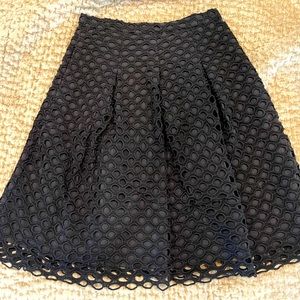 Black J McLaughlin a-line skirt